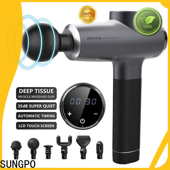 SUNGPO comfortable massage gun with good price for sports injuries