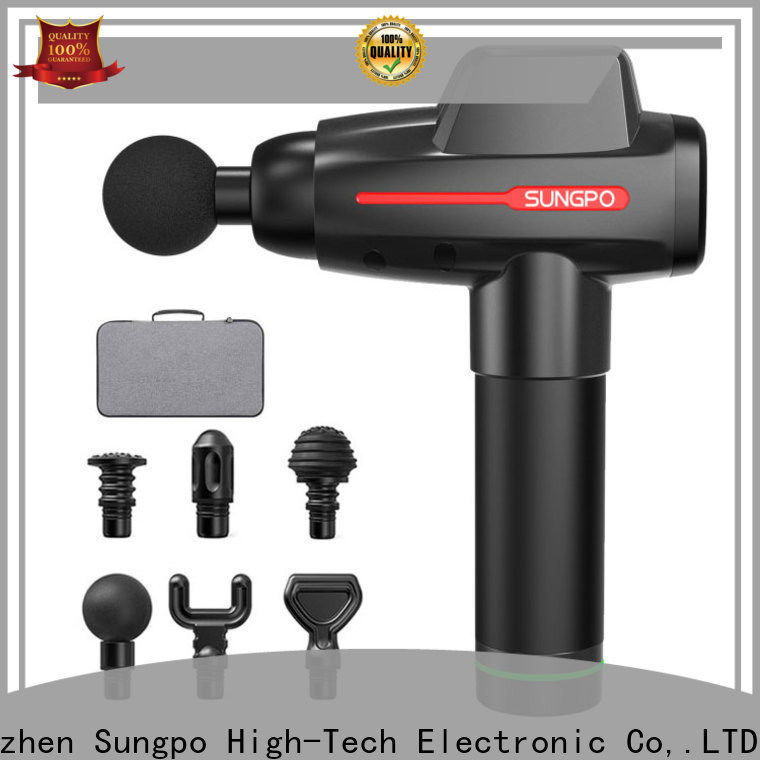 SUNGPO popular massage gun factory direct supply for sports injuries
