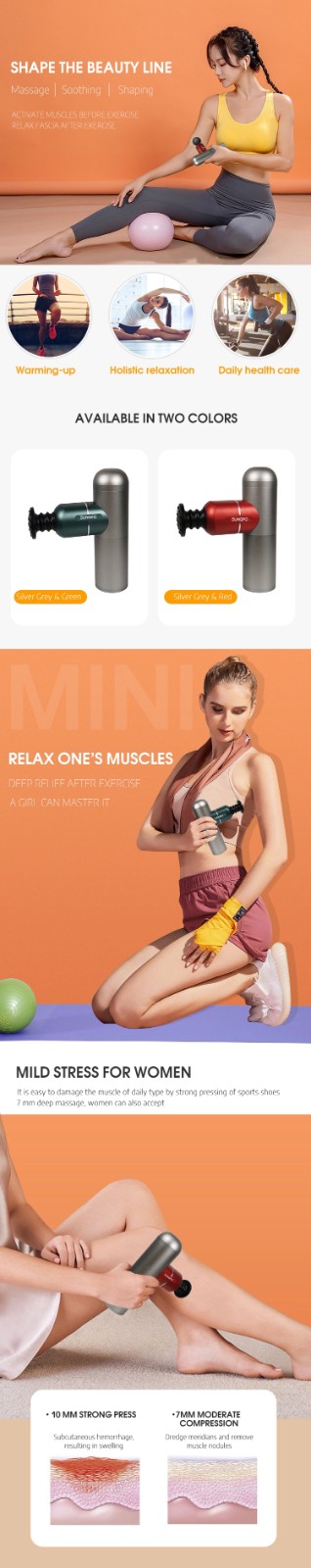smart massage gun manufacturer for muscle recovery-1