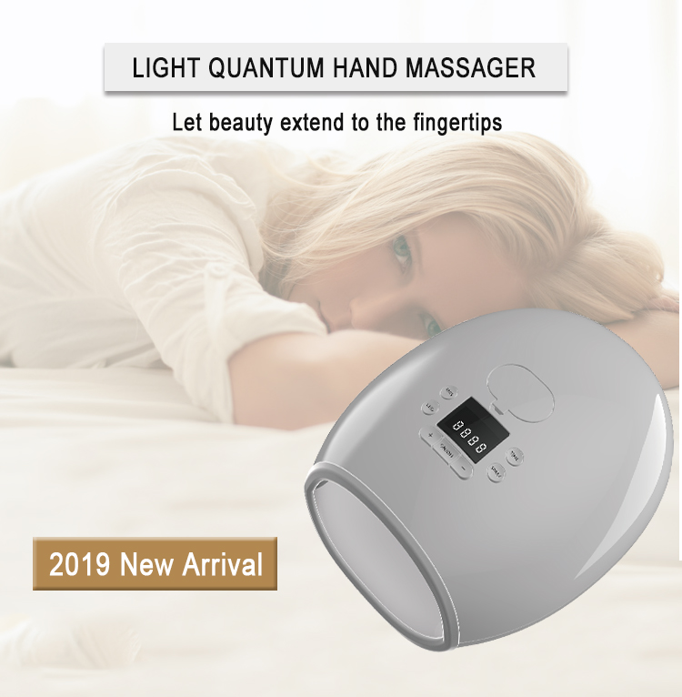 Vibrating Body Warmer Palm Hand Massage Vibrator Portable Far Infrared ems Pulse mini Vibration Personal Electric Hand Massager