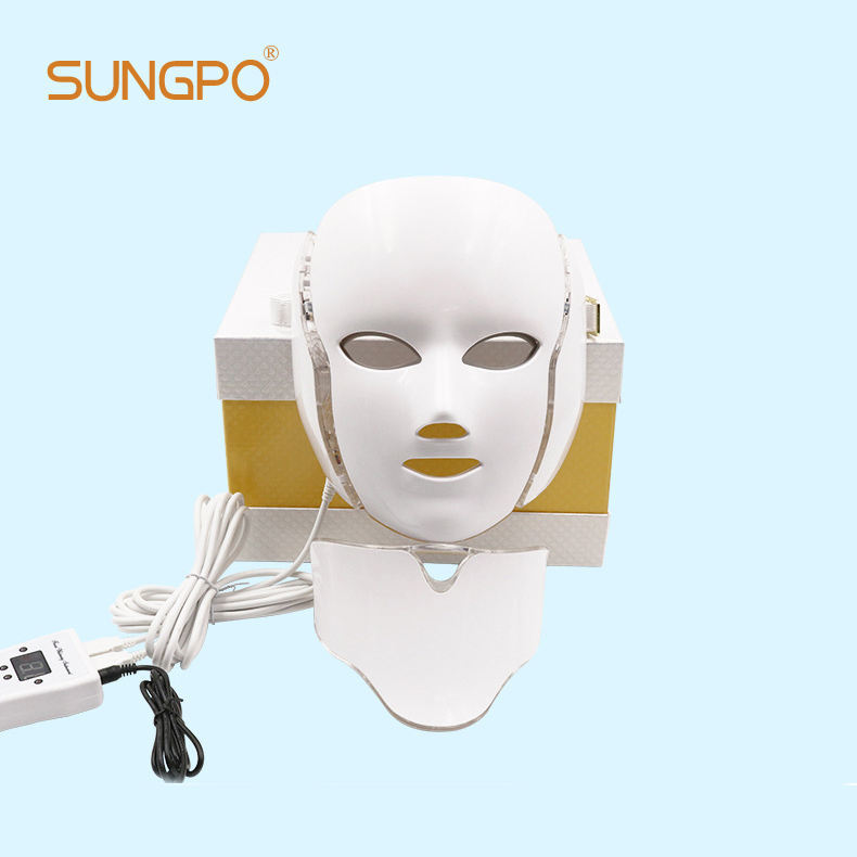 SUNGPO hot product led light masker 7 color photon therapy face led for face beauty